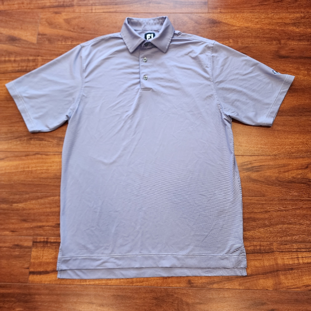 Footjoy Men's Polo Shirt Size M Silver Creek Valley Country Club Logo